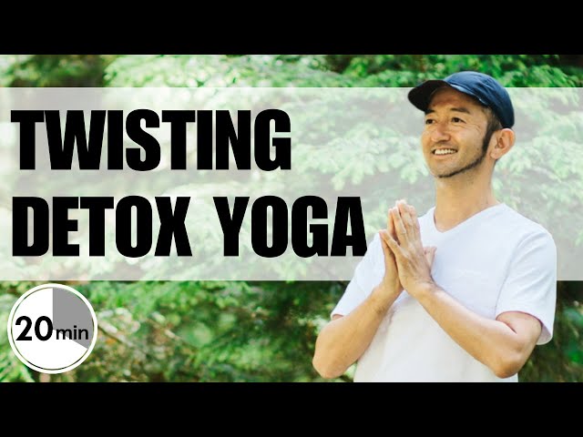 20 min Twisting Detox Yoga for Stress Release and Refresh