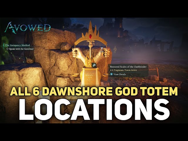 How To Get All 6 God Shrine Totem Fragments (Dawnshore) Avowed