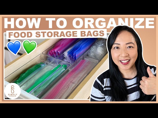 3 Tips on How to Organize Food Storage Bags