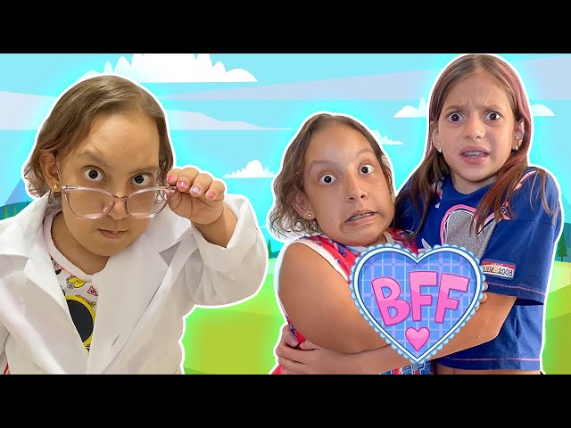 Histórias Engraçadas sobre Brincadeiras e Amizade com MC Divertida e Jessica |Funny Stories for Kids