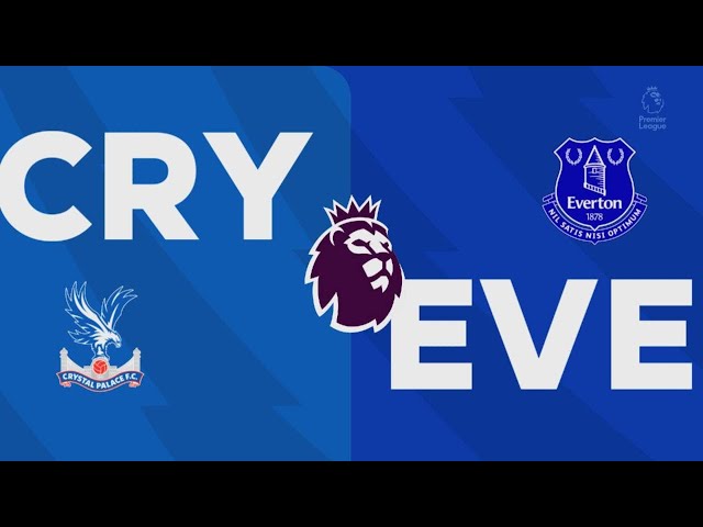 Crystal palace 1-1 Everton, Premier league match highlights