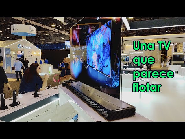 Motorola Floating TV OLED, ¿un televisor que flota? 😮 | #TV #tecnologia #innovación #motorola