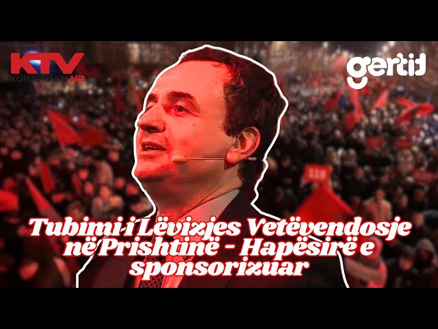 Tubimi i Lëvizjes Vetëvendosje në Prishtinë - Hapësirë e sponsorizuar | LIVE | KTV