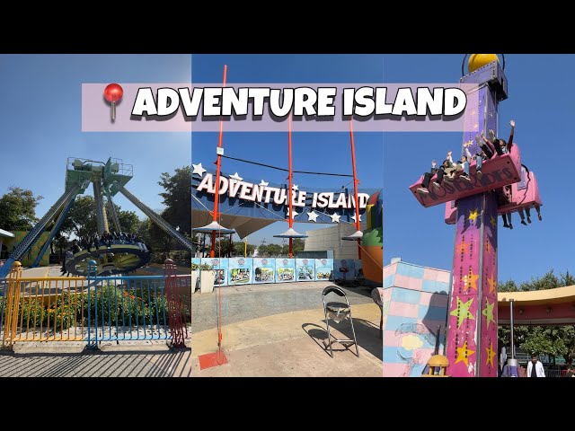 ADVENTURE ISLAND🎢: amusement park, fun, rides, day in my life.