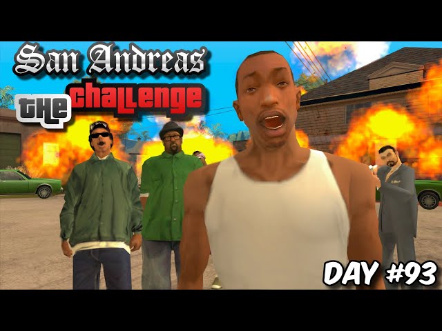 I Spent 100 Days in The Challenge GTA San Andreas