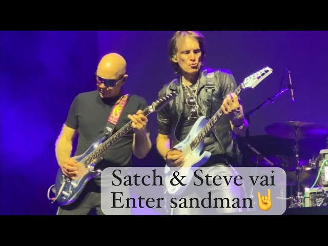 Metallica - Enter Sandman (Joe Satriani and steve Vai) at ACL Live, Austin TX 05/03/2024