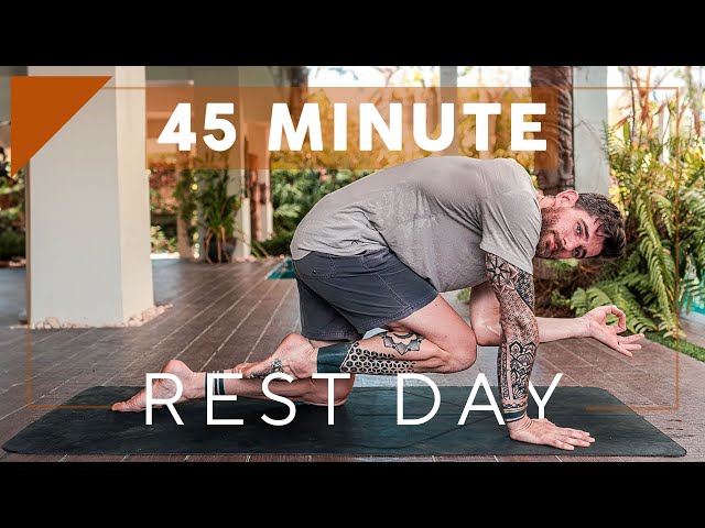 Revitalize Your Mind and Body: 45 Minute Rest Day Yoga | Breathe and Flow Yoga