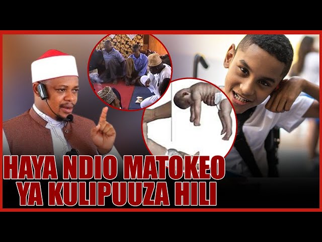 WAFANYIENI HAKIKA WATOTO MSIPUUZIE || HAYA MATATIZO YANATOKANA NA KULIPUUZA HILI JAMBO"SHK OTHMAN.