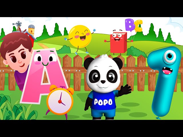 Learn ABC Phonics Shapes Numbers Colors | Preschool Learning Videos For 3 Year Olds | #kidsvideos