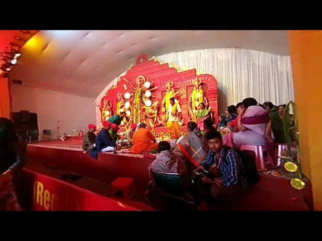 CR Park Co-op Ground nabami puja - 3D VR180 video