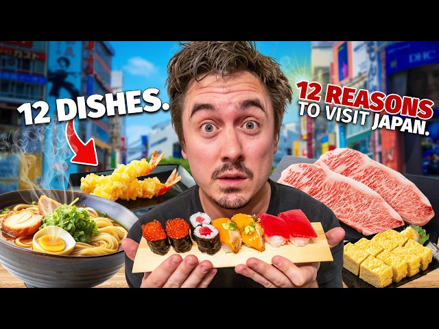 12 Must Try Japanese Foods in Tokyo 🇯🇵 Ultimate Travel Guide