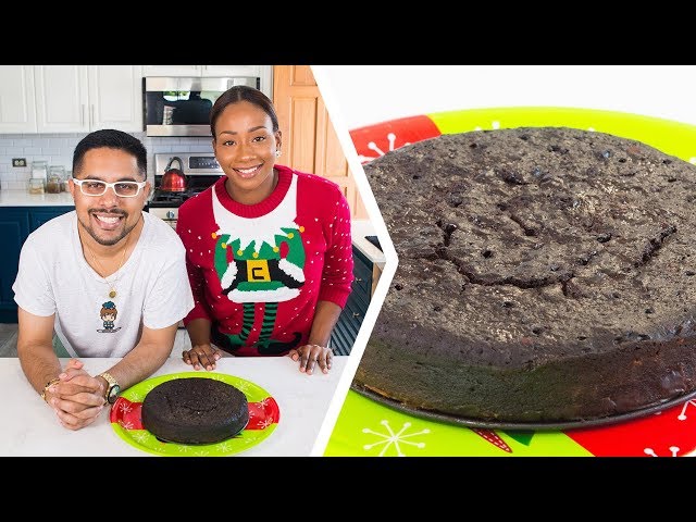 How To Bake A Trini Black (Fruit) Cake | Foodie Nation