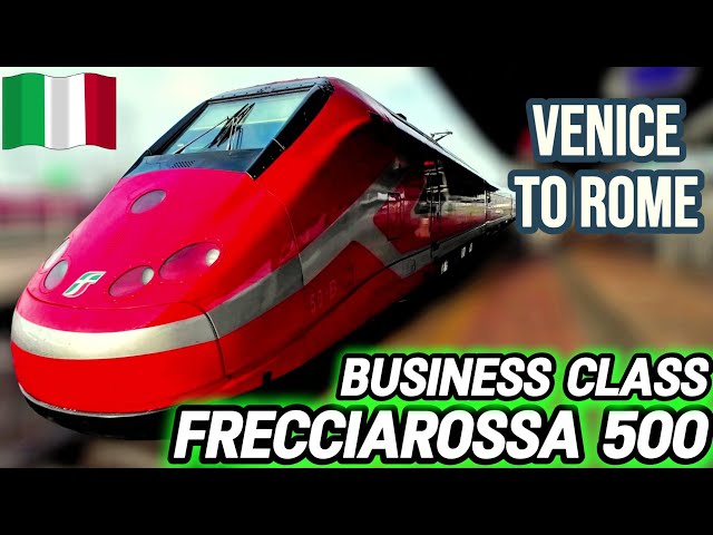 High-Speed in Italy: From Venice to Rome in 3,5 Hours! (4K)