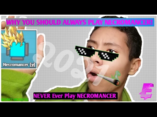 WHY You Should ALWAYS/NEVER Play NECROMANCER on DIEP. IO in 2021 ¦ (EVER ELECTRA)