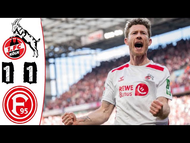 1. FC Köln - Fortuna Düsseldorf 1-1 Hightlights | 2. Bundesliga - 2024/2025