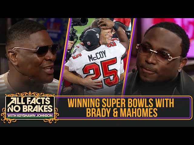 LeSean McCoy on winning Super Bowls with Tom Brady & Patricks Mahomes + celebrating w/ avocado shots