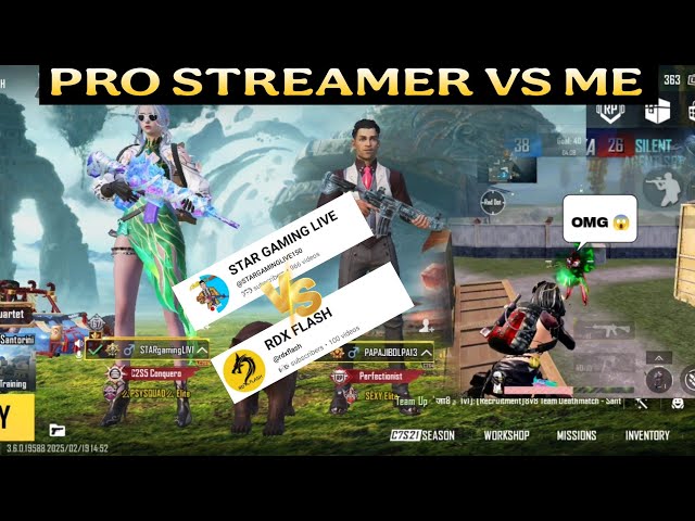 CHALANGE ON PRO LIVE STREAMER 🤯 || @STARGAMINGLIVE150 vs‎ @rdxflash TDM CHALENGE