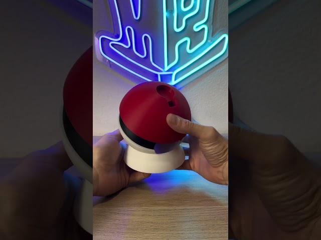 Cargador Pokeball para MagSafe y Apple Watch!! 😍 #mrprinteto #3d #pokemon #pokeball #magsafe