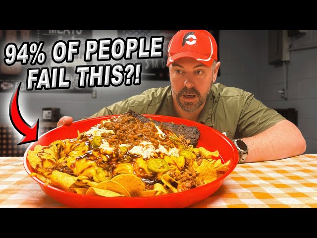 94% of People FAIL Traveler’s BBQ Loaded Nachos Challenge in Lexington, Tennessee!!