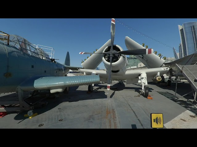 VR180 3D USS Midway Museum and USS San Diego LPD-22 at Fleet Week 2019