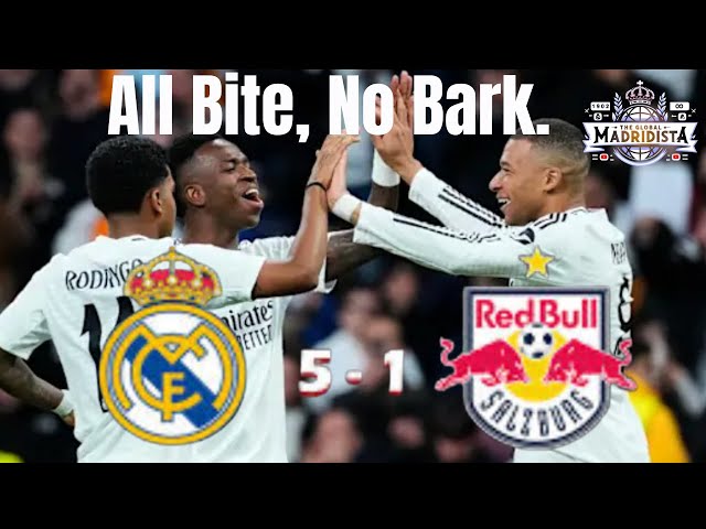 Real Madrid vs Salzburg Post Match Analysis