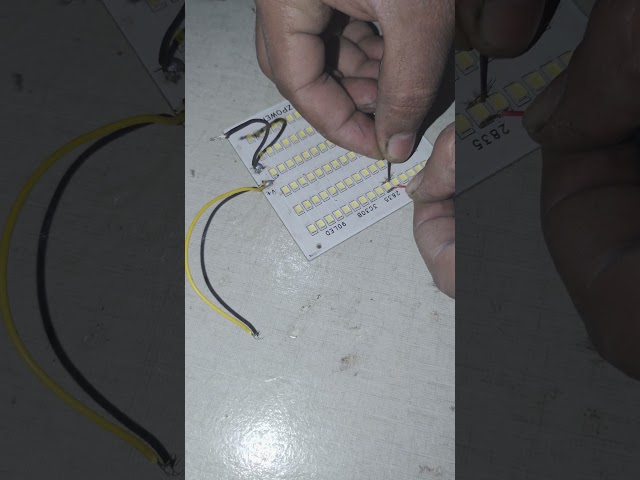 how to work led light #shortsfeed #motor #diyelectrical #experiment #dcmotor #servo