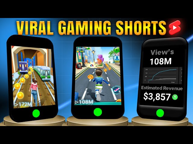 How I Make $17,000 A Month From Gaming Shorts🔥