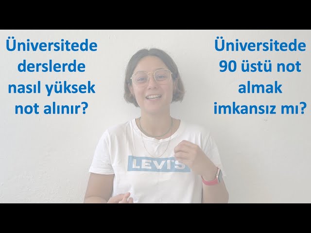 Üniversitede ders çalışma