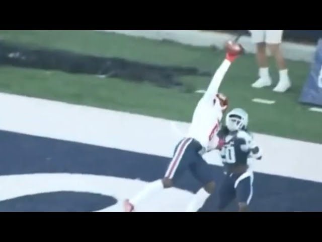 DISGUSTING ONE HANDED CATCH BY LIBERTY WR JAIVIAN LOFTON