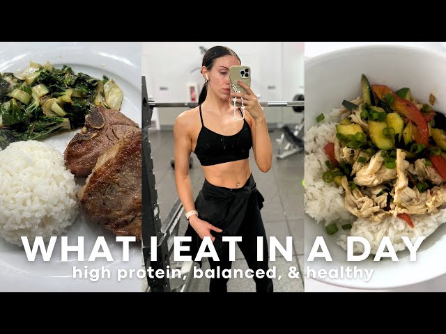 what i eat in a day | high-protein meals after transitioning from vegan to non-vegan