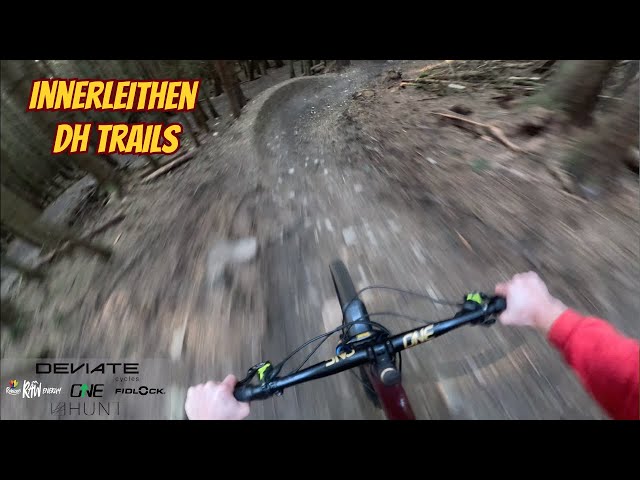 Riding Fresh Downhill Trails at Innerleithen 🙌