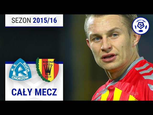 (2/2) Ruch Chorzów - Korona Kielce | CAŁY MECZ | Ekstraklasa 2015/16 | 18. Kolejka