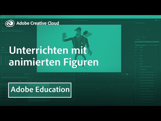 Unterrichten mit animierten Figuren | Adobe DE