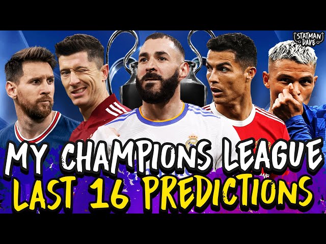 My 2021/22 Champions League Knockout Stage Predictions | Atletico vs Man Utd, Liverpool vs. Inter...