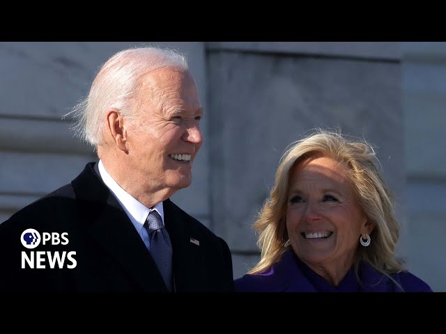 WATCH: Biden gives farewell remarks at Joint Base Andrews after departing Washington