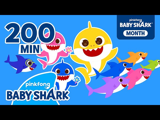 Mix - Baby Shark DOO DOO DOO All Songs | +Compilation | Shark Month | Baby Shark Official