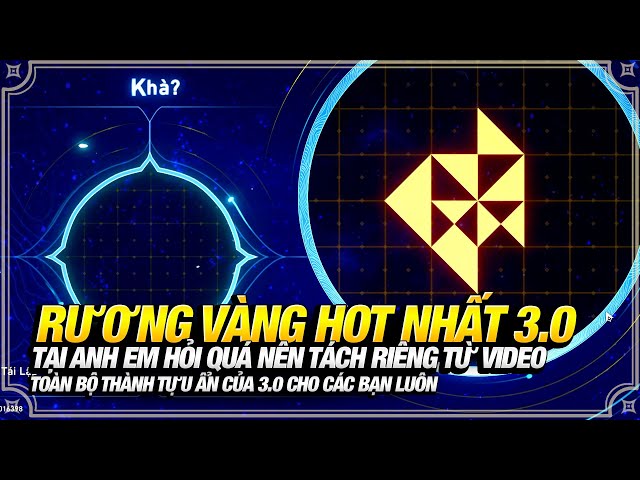 Rương Vàng Hot Nhất Của 3.0 Amphoreus Nhiều Anh Em Đều Muốn Có Hướng Dẫn Giải Đố