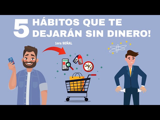 Estos Hábitos te mantienen Pobre (5 Errores de Finanzas Personales)