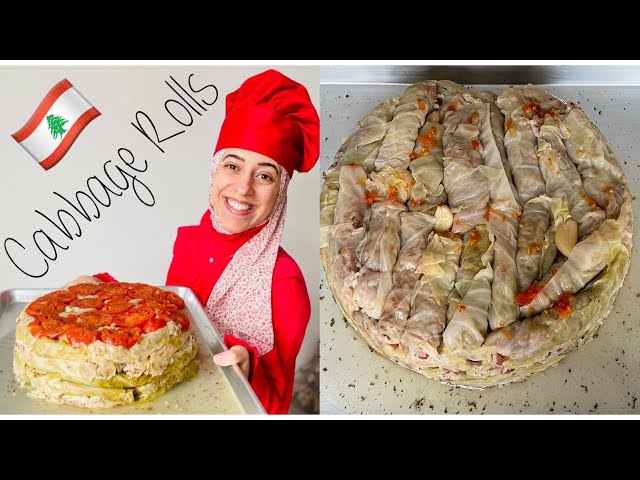 The BEST Lebanese Stuffed Cabbage Rolls with Meat & Rice | All u need to know to cook it like a Pro