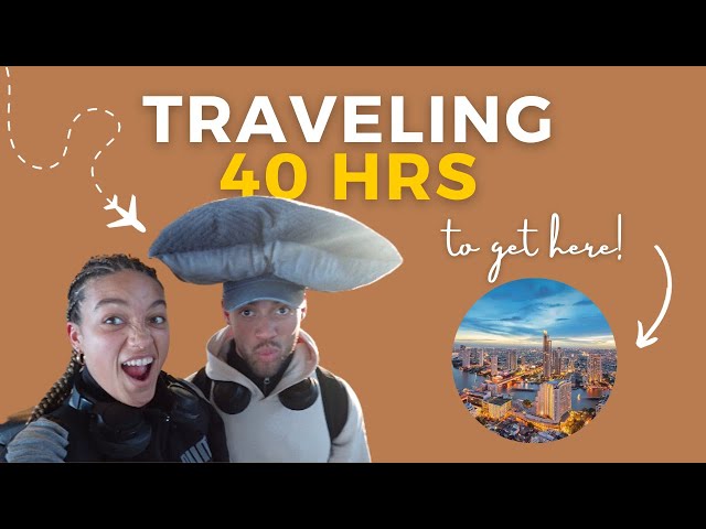 LOST my luggage on 40 HRS TRAVEL to THAILAND | Silvana Elstak