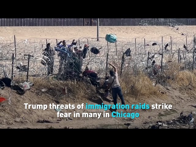 Trump threats of immigration raids strike fear in many in Chicago