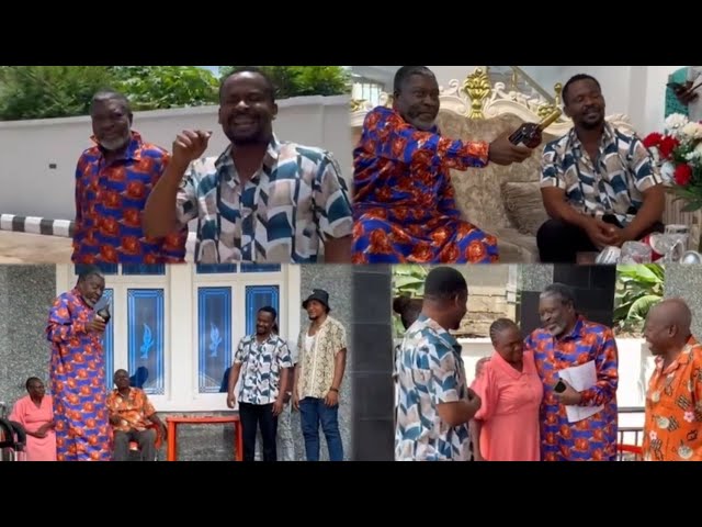 Zubby Michael Welcomes Kanayo O Kanayo To His Asaba Mansion As Zubby Parents Over Joy His Presence