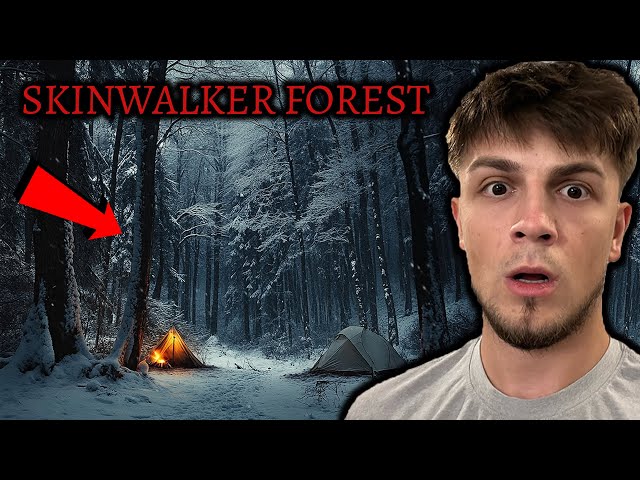 Our TERRIFYING Experience While Camping - The Most HAUNTED FOREST SKINWALKER FOREST