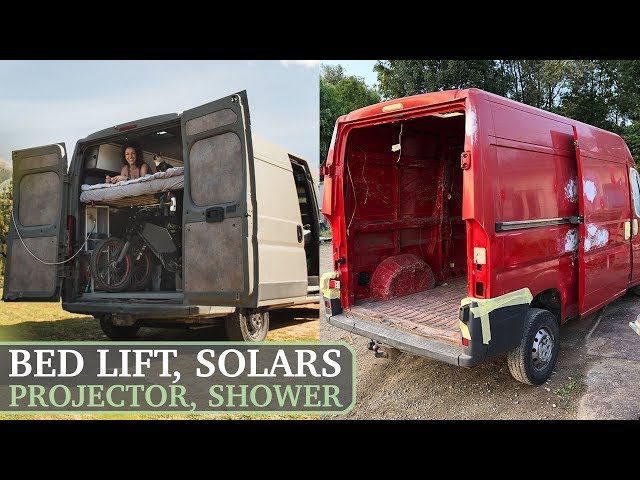 How to Build a Home Made Camper Van / Start to Finish DIY Off-Grid Conversion