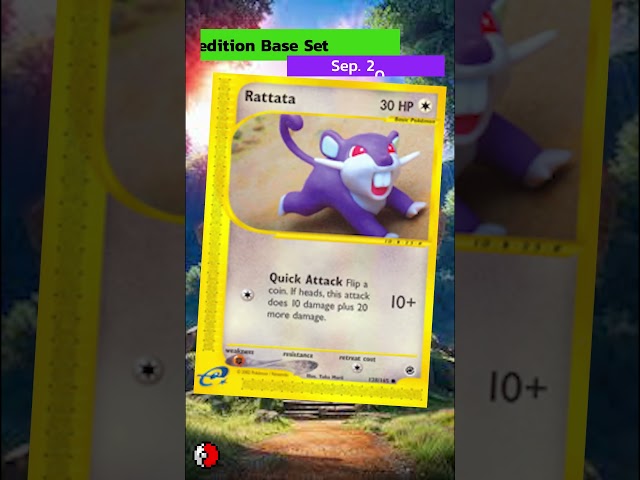 First 12 Rattata Pokemon Cards | Pokedexwiki