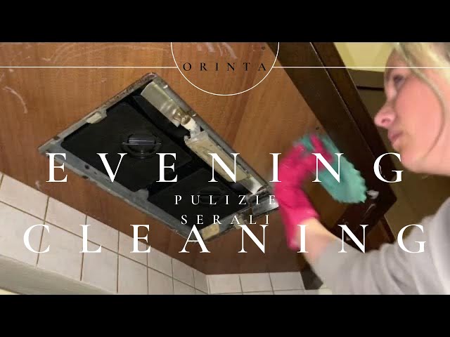 Evening cleaning routine/ PULIZIE dopo cena senza affaticarsi 🧽🧤🫧