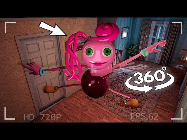 VR 360° Mommy Long Legs in real life /  Poppy Playtime: Chapter 2