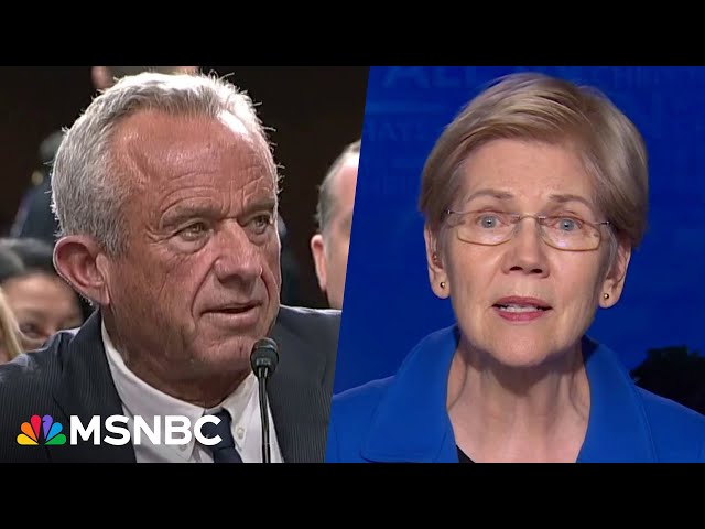 ‘We cannot trust him’: Elizabeth Warren sounds off on RFK Jr.