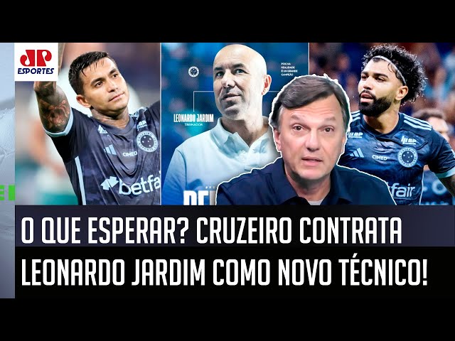 "Eu TÔ CURIOSO PRA VER o que o novo técnico do Cruzeiro VAI ACHAR desse..." Mauro Cezar ANALISA!