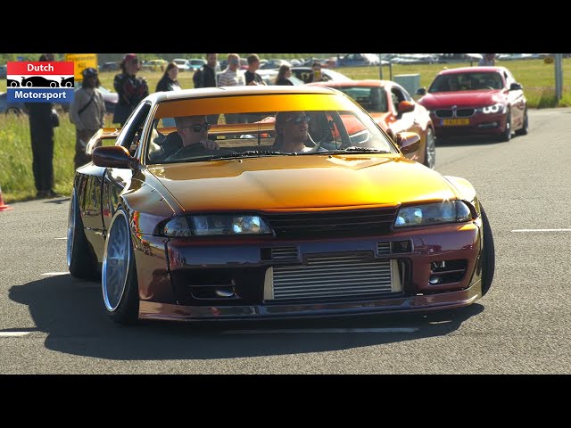 JDM Cars leaving Japfest 2023 - 1239HP Supra, R32 Pandem, Chaser, 820HP Skyline GTR, Keicars, 3000GT